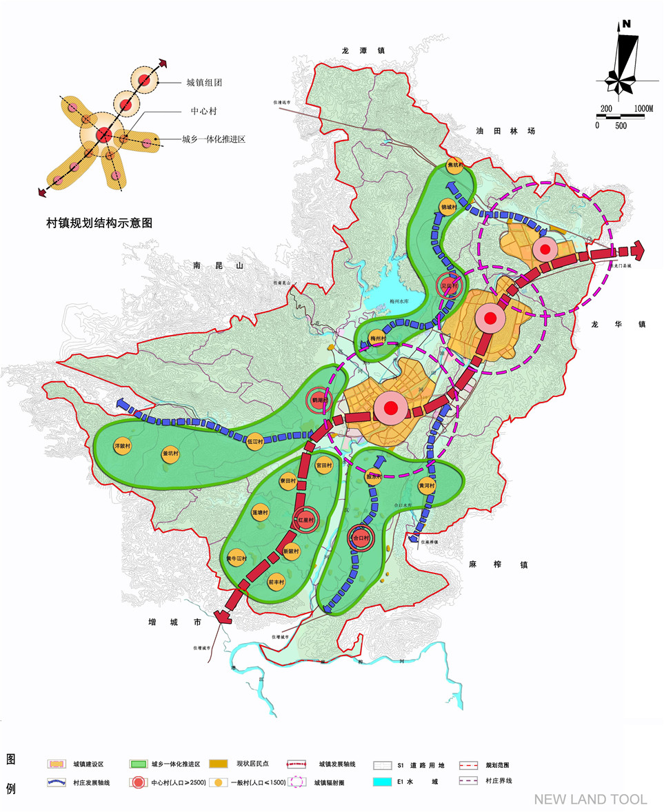 项目简介: 规划思考 永汉位于珠江三角洲的北部边缘,是龙门县,博罗